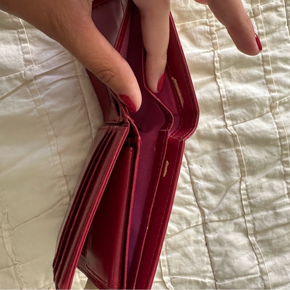 Cute cat wallet with flower details - Picture 6 of 7